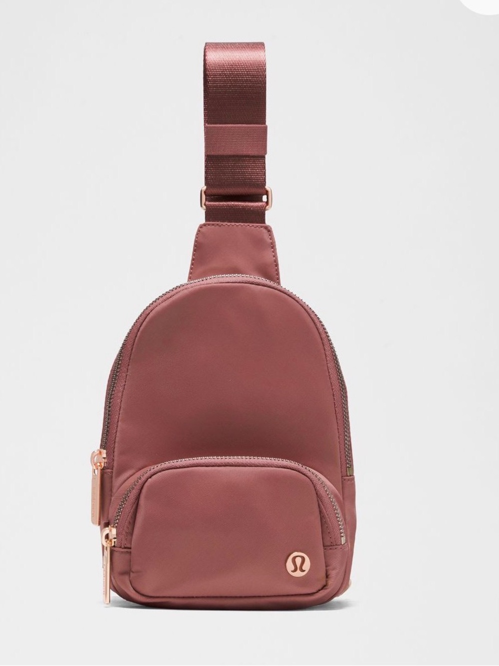 Lululemon Crossbody Sling Bag Dusk/Rose Gold